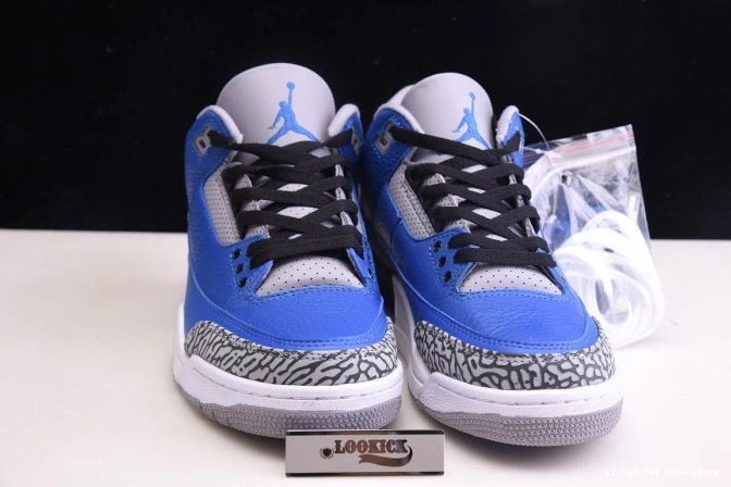 Kick Theory 400 Royal' Jordan Air Retro - 3 CT8532 'Varsity 0822